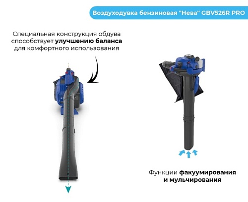 Воздуходувка Нева GBV526R PRO